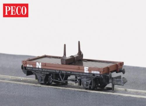 NR-39E Peco LNER Single Bolster Wagons (2)